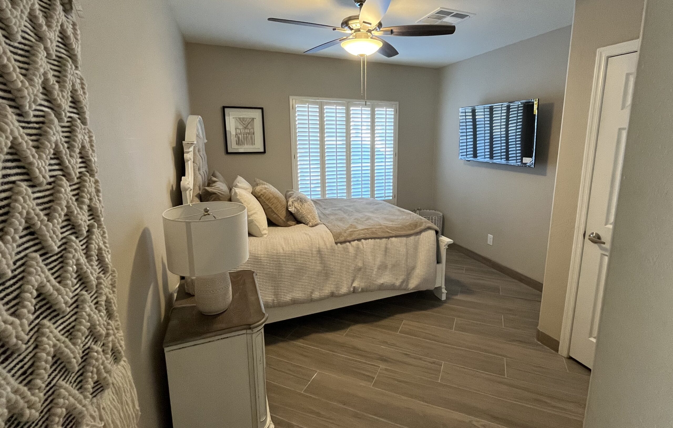 Spacious Private Bedrooms